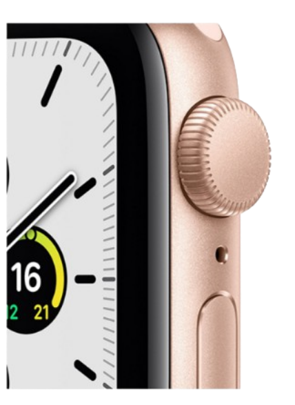 Apple Watch SE 40mm Gold Aluminium Band Silicone